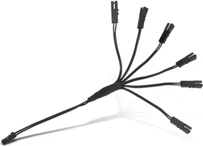 Produktbild von DAYLITE Leuchten-Stecksystem DLS-6, 6-fach Verteiler