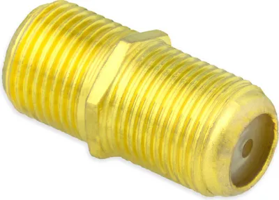 Produktbild von 1x SAT F-Buchse Verbinder Kupplung Doppelbuchse Koaxial Kabel Adapter Verbinder