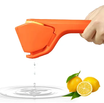 Zitruspresse Handbetrieben, Orange, 25 cm, Kunststoff