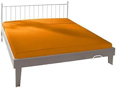 Produktbild von Bassetti Spannbettlaken UNI Farbe ORANGE Größe 140x200-160x220cm AL