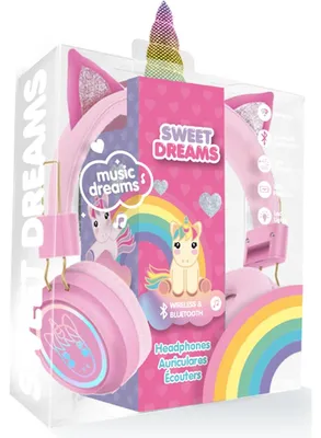 Immagine prodotto di Cuffie Unicorno Bluetooth senza fili