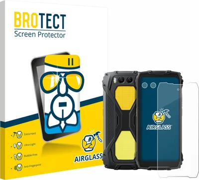 Produktbild von BROTECT Schutzglas für Blackview BV7300 (Display+Kamera) Schutzfolie Panzer Folie Glas Display Schutz klar