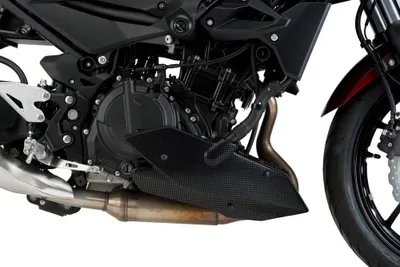Produktbild von PUIG 3554C  Bugspoiler  passend fuer KAWASAKI Z400 Carbon look
