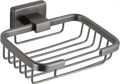 Image de Mexen Arno porte-savon, gris pistolet brossé - 7020751-66