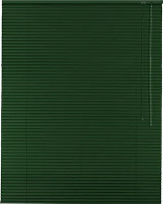 Produktbild von Alu Jalousie Aluminiumjalousie 145 x 240 cm grün/dunkelgrün Rollo Jalousette Bedienseite rechts
