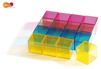 Produktbild von Eduplay Regenbogen Spielzeug Rainbow Crystals 16 Stück multicolor