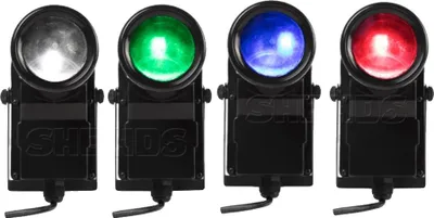 Zdjęcie produktu dla Efekt reflektora scenicznego, dioda LED RGBW 4 w 1, profesjonalne sterowanie DMX, 4 sztuki 10 W, wtyczka UE