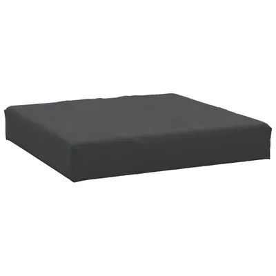 Zdjęcie produktu dla vidaXL Poduszka na paletę czarna 60x60x8 cm tkanina Oxford