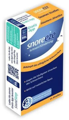 Produktbild von Snoreeze Schnarchlinderung Gaumenstreifen 14 St