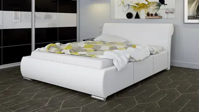 Produktbild von Polsterbett Bett Doppelbett BALDO 200x200cm inkl.Bettkasten