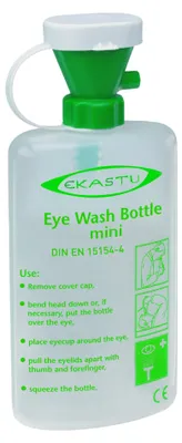 Produktbild von Ekastu Augenspülflasche Mini-Eco mit Trichter, (175 ml) FD