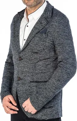 Produktbild von Hochwertiges Sweatsakko CARISMA Schwarz S