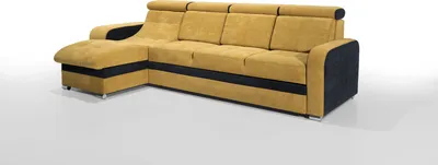 Produktbild von Robin Bristol Ecksofa mit Schlaffunktion Bettkasten Verstellbare Kopfstützen Sofa L-Form Schlafsofa Freistehende Eckcouch Schlafcouch Wohnzimmermöbel Wohnlandschaft