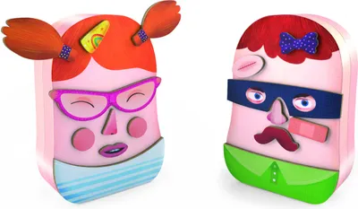 Produktbild von Djeco Portraito Magnetspiel – Lern- und interaktives Spiel für Kinder