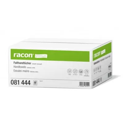 Produktbild von RACON 081444 Falthandtuch premium hochweiß ZZ-Falz 4050 Blatt