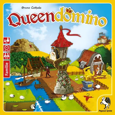 Produktbild von Pegasus Queendomino, Brettspiel, Strategie, 8 Jahr(e), 20 min