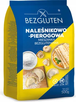 Zdjęcie produktu dla Mieszanka bezglutenowa do naleśników i pierogów 500 g