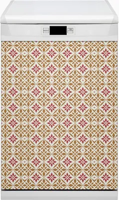 Produktbild von Magnete  Dekorative Magnet Folie für Geschirrspüler 45x80 cm Küche  - Blumenmuster