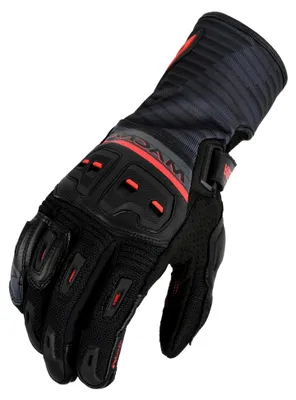 Produktbild von Motorradhandschuhe Macna Shellar in Schwarz/Rot XL