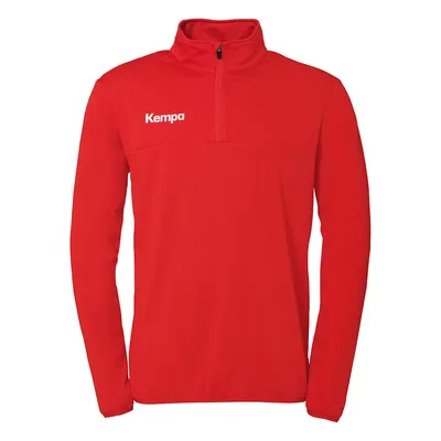 Produktbild von Kempa 1/4 Zip Top - rot, Größe:140