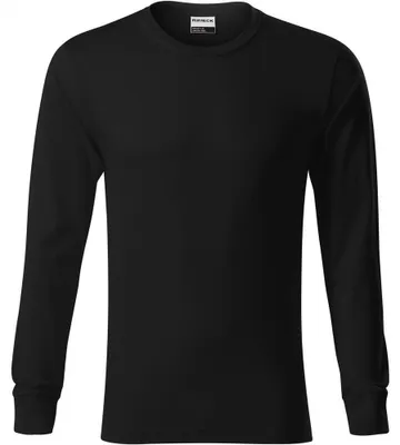 Obrázok produktu pre Rimeck – Pánske tričko „Resist“ s dlhým rukávom PP11096 (XL) (čierne)