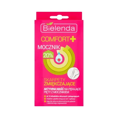 Zdjęcie produktu dla Bielenda Skarpety Zmiękczające Comfort+, 2 x 6 ml