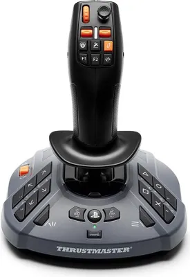 Produktbild von Thrustmaster SimTask FarmStick P, Landmaschinen-Steuerstick, Schwarz, Grau, Thrustmaster T128, Thrustmaster T248, 185 mm, 190 mm, 230 mm