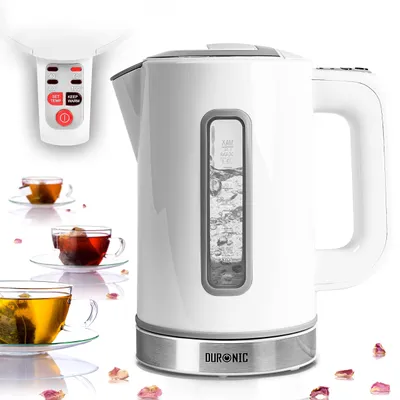 Wasserkocher 3000 W, 1,5 l, Temperaturwahl, Warmhaltefunktion