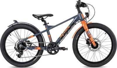 Produktbild von S'COOL XXlite EVO disc 20 Zoll 7-Gang Shimano Grey/Orange | Kinderfahrrad | Jugendfahrrad | 20 Zoll | 7 Gang