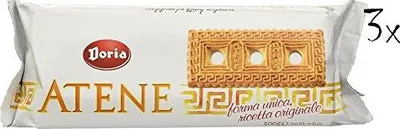 Produktbild von 3x Doria Atene Butterkeks 500g Italienisch Kuchen kekse biscuits cookies