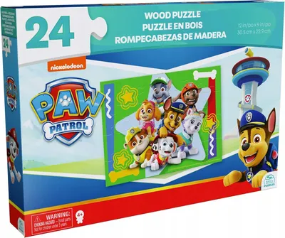 Image de Puzzle en bois Paw Patrol 24 pièces