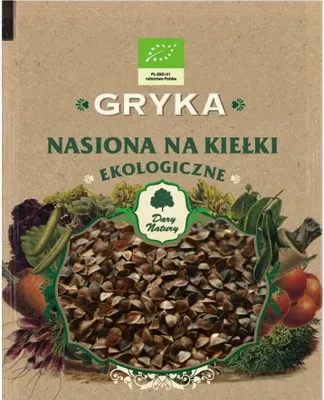 Zdjęcie produktu dla Nasiona gryki na kieki50 g - DARY NATURY