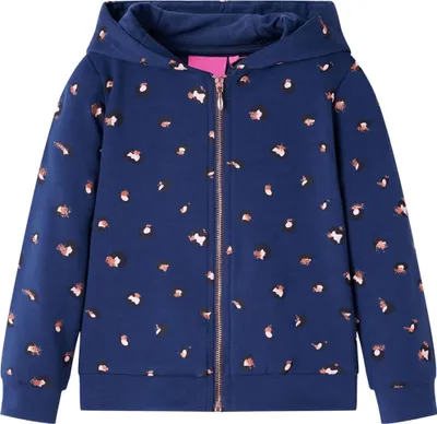 Immagine prodotto di Felpa con cappuccio per bambini blu navy 104