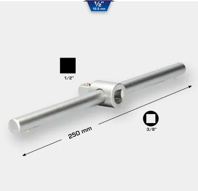 Produktbild von BRILLIANT TOOLS Gleitgriff 1/2 Zoll, Powered by KS TOOLS