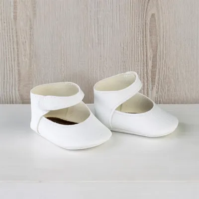 Produktbild von Asi Puppenschuhe weiß 43-46cm Puppenzubehör