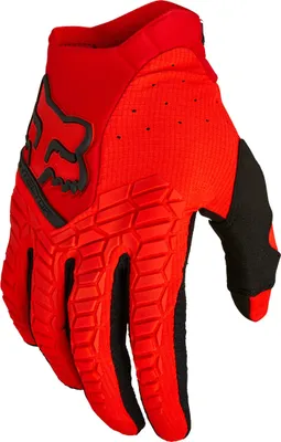 Image de Gants de motocross FOX Pawtector (Red/Black,S)