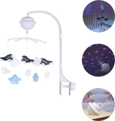 Obrázok produktu pre Chipolino hudobn mobiln zariadenie s funkciou Bluetooth Projektor Plyov postaviky Univerzlny svornk modr