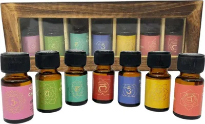 Produktbild von ARÔME Balanced Chakra Duftöl-Set 7 Stück