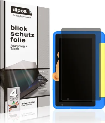 Produktbild von Blickschutzfolie für Happybe Kids Tablet 7 Zoll matt Schutzfolie Folie Display Schutz dipos