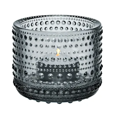Produktbild von Iittala Kastehelmi Windlicht - 64 mm - Grau