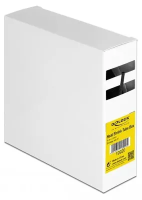 Obrázok produktu pre DELOCK Schrumpfschlauch Box, 15 m x 2,4 mm schwarz