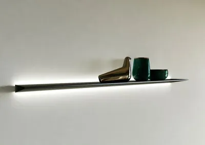 Produktbild von Naber 8041241 transFORM Wandtablar, 32 x 600 x 180 mm (H x B x T) für Regalsystem, schwarz matt