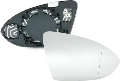 Produktbild von Spiegelglas Glas Ersatzspiegel passend für VW Golf 7 rechts Beifahrer 5G0857522A