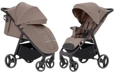 Immagine prodotto di Carrello per passeggino Bravo, colore grigio legno