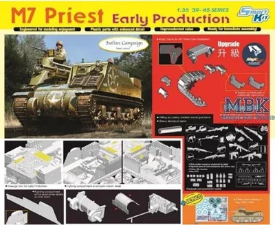 Immagine prodotto di DRAGON 6627 M7 Priest Early Prod. - Kit intelligente (versione 2024)