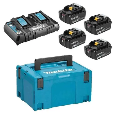 Image de Pack énergie MAKITA 198091-4 18V Li-Ion (4x6,0Ah)