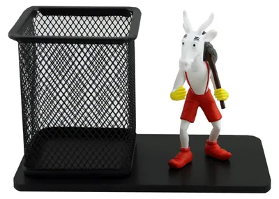 Immagine prodotto di Portaoggetti da scrivania con statuetta di Koziołek Matołek, 10,5 cm