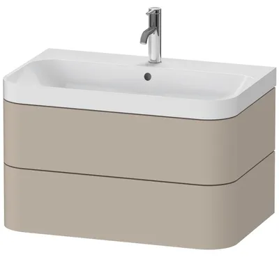 Produktbild von DURAVIT HP4347O6060 WTU m. Happy D.2 Plus, 2 SchK., 1 HL,