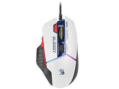 Produktbild von A4TECH BLOODY W95Max USB Sport Navy Gaming-Maus DPI Auflösung: 100-12000