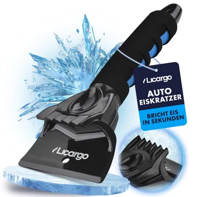Immagine prodotto di Raschietto per il ghiaccio con impugnatura ergonomica, ideale per l'auto